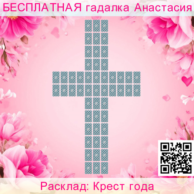 Расклад Таро Крест года, расклад, апрель, осень, лето, весна
