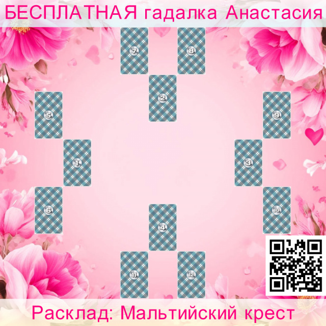 Расклад Таро Мальтийский крест, чего, получает, процессе, уходит, данный