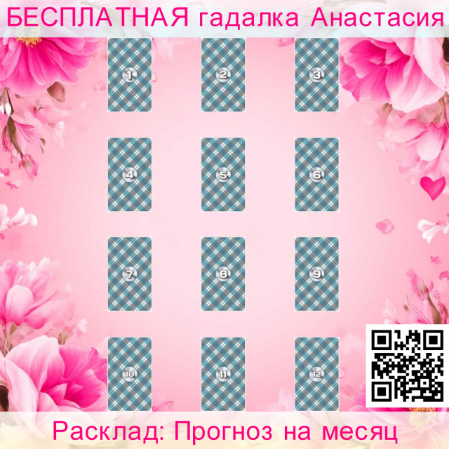 Расклад Таро Прогноз на месяц, неделя, гадание