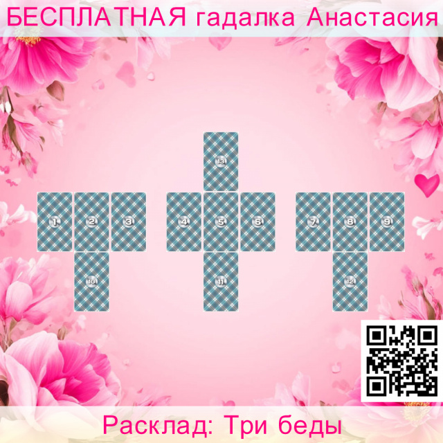 Расклад Таро Три беды, есть, источник, порча
